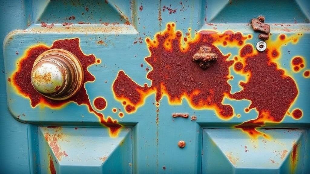Ржавчина на входной двери: причины и способы устранения. Какие способы устранения ржавчины действительно работают