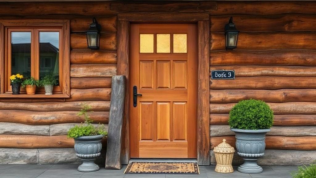 Входная дверь для дачи: практичные решения. Утепление и защита от сквозняков